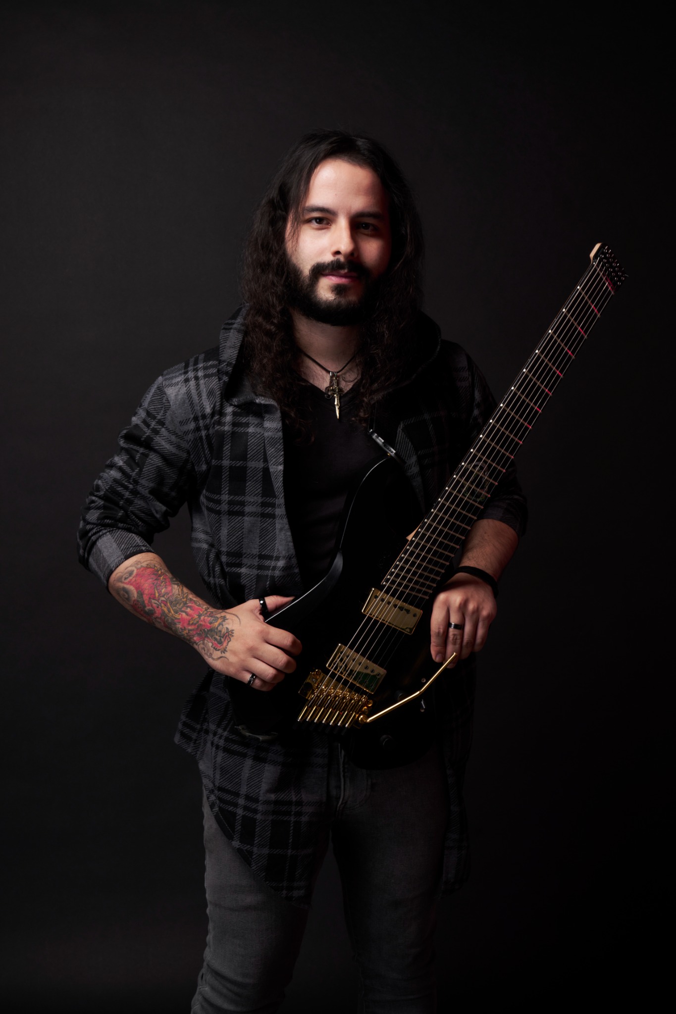 Gianfranco D'Alessandro with his guitar